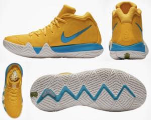 ナイキ キッズ/レディース カイリー４ Nike Kyrie 4 GS "Kix" バッシュ Amarillo/Multi Cereal Pack ミニバス