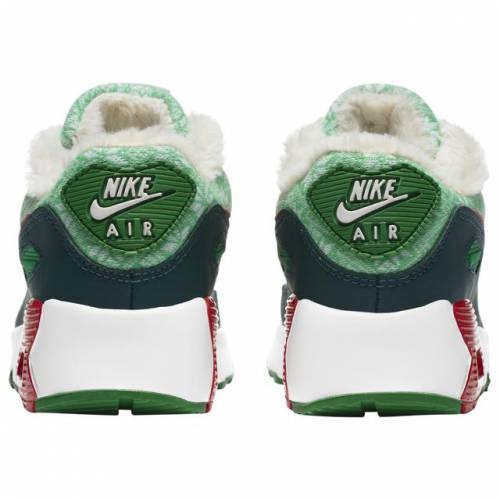 ナイキ キッズ/ジュニア エアマックス９０ Nike Air Max 90 PS スニーカー White/University Red/Dark Atomic Teal_2