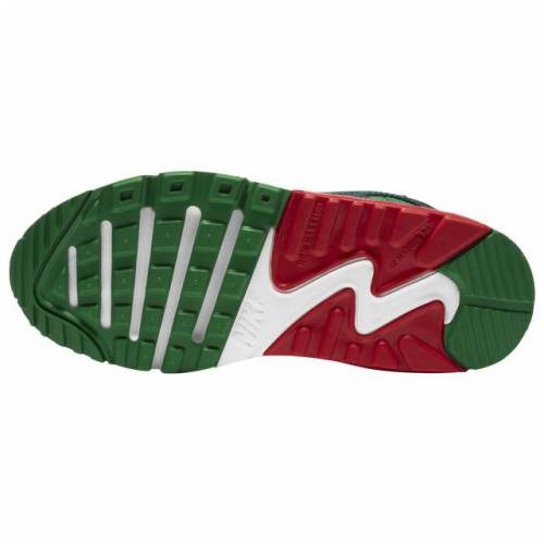 ナイキ キッズ/ジュニア エアマックス９０ Nike Air Max 90 PS スニーカー White/University Red/Dark Atomic Teal_4