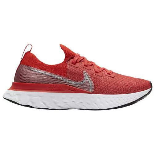 ナイキ レディース リアクト インフィニティ Nike React Infinity Run Flyknit ランニングシューズ Chile Red/llic Silver/University Red