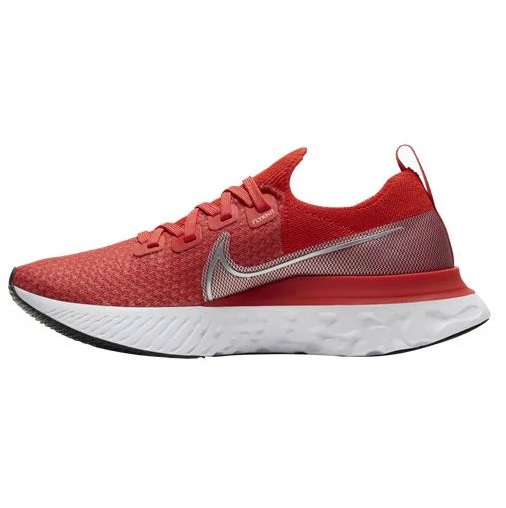 ナイキ レディース リアクト インフィニティ Nike React Infinity Run Flyknit ランニングシューズ Chile Red/Metallic Silver/University Red_1