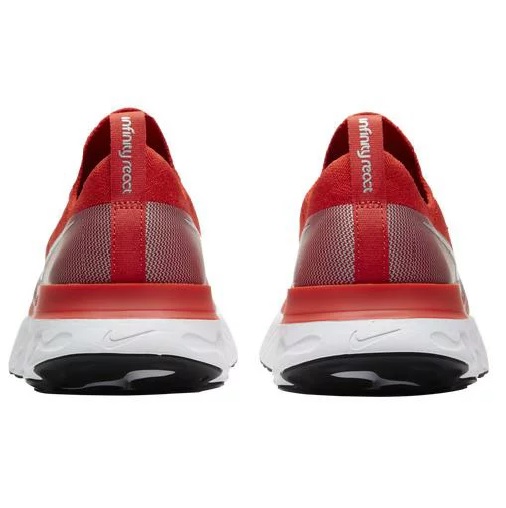 ナイキ レディース リアクト インフィニティ Nike React Infinity Run Flyknit ランニングシューズ Chile Red/Metallic Silver/University Red_2