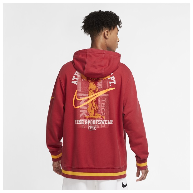 ナイキ メンズ パーカー Nike Class of 72 Club Hoodie フーディー Gym Red/University Gold_1