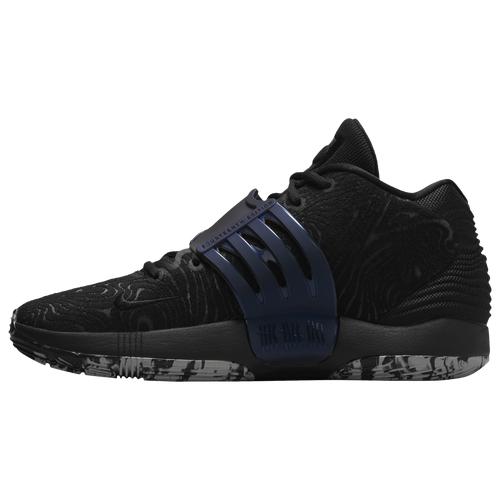 ナイキ メンズ バッシュ Nike KD14 - Black/Black/Laser Crimson_1