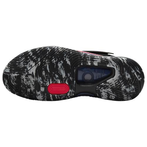 ナイキ メンズ バッシュ Nike KD14 - Black/Black/Laser Crimson_4