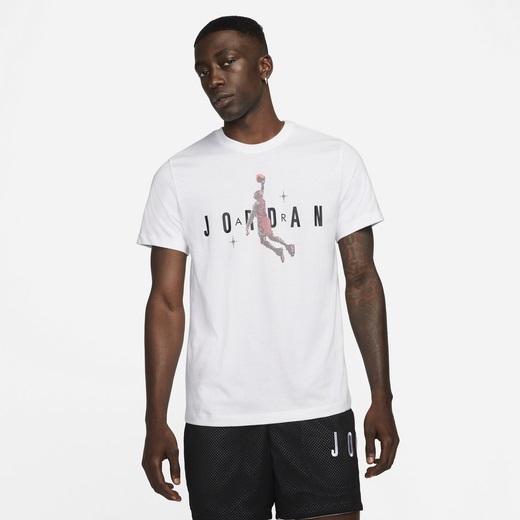 ジョーダン メンズ Tシャツ 半袖 Jordan Brand Holiday Short Sleeve Graphic Crew - White/White