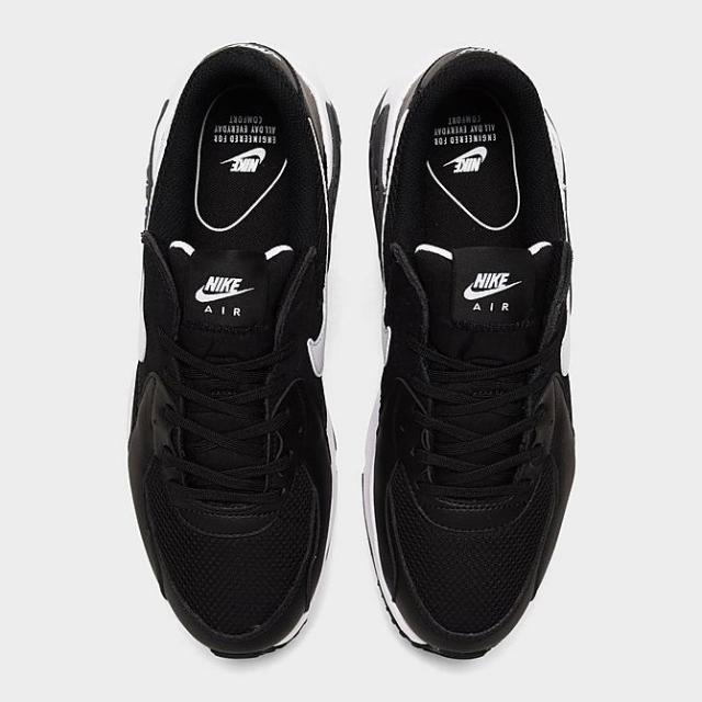 ナイキ メンズ エアマックス エクシー Nike Air Max Excee スニーカー White/Black/Dark Grey_4
