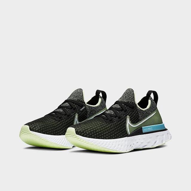 ナイキ レディース インフィニティ ラン Nike React Infinity Run Flyknit ランニングシューズ Black/Barely Volt/Glacier Ice/White ナイキ レディース インフィニティ ラン Nike React Infinity Run