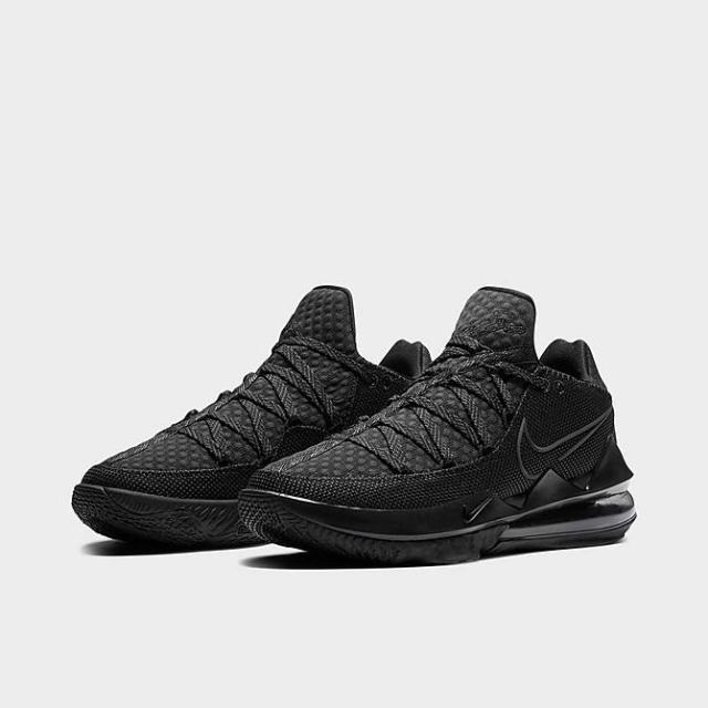 ナイキ メンズ レブロン１７ Nike LeBron 17 Low バッシュ Black/Black/Black_1