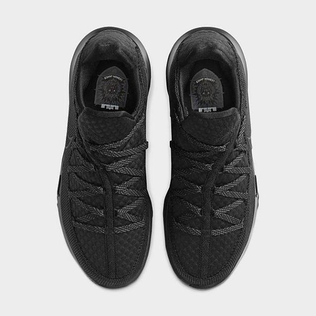 ナイキ メンズ レブロン１７ Nike LeBron 17 Low バッシュ Black/Black/Black_4