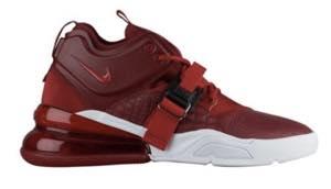 ナイキ メンズ エアフォース２７０ Nike Air Force 270 スニーカー Team Red/Gym Red/White 箱なし