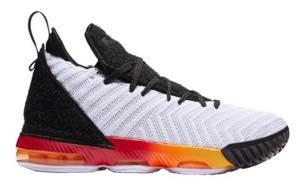 ナイキ キッズ/レディース Nike LeBron 16 XVI GS “Big Bang” バッシュ White/Laser Orange レブロン１６ ミニバス