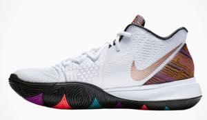 ナイキ メンズ カイリー５ Nike Kyrie 5 V "BHM" バッシュ White/llic Red Bronze