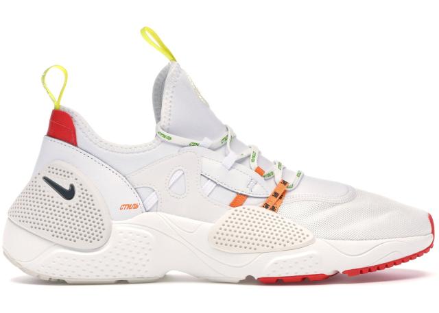 ナイキ メンズ ハラチ Nike Huarache Edge Heron Preston White スニーカー WHITE/GREY-YELLOW-RED
