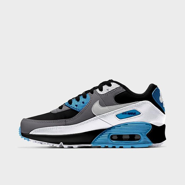 ナイキ キッズ/レディース Nike Air Max 90 GS スニーカー Black/Neutral Grey/Dark Grey/White