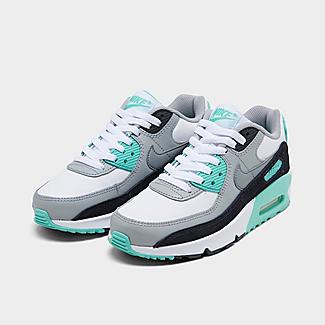 ナイキ キッズ/レディース エアマックス９０ Nike Air Max 90 スニーカー White/Particle Grey/Light Smoke Grey_1