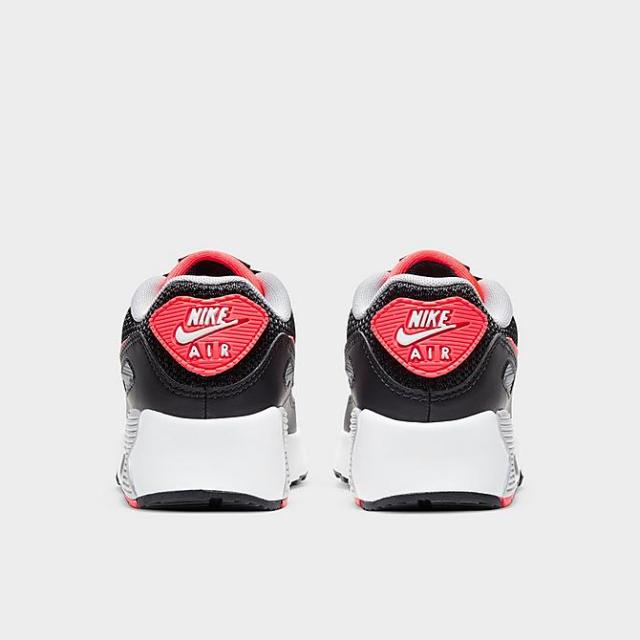 ナイキ キッズ/ジュニア エアマックス９０ Nike Air Max 90 PS スニーカー Black/Radiant Red/White/Wolf Grey_3