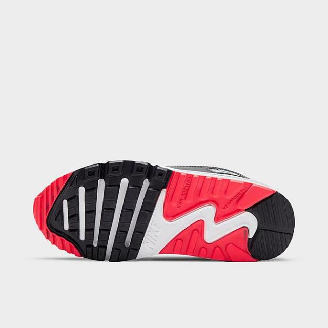 ナイキ キッズ/ジュニア エアマックス９０ Nike Air Max 90 PS スニーカー Black/Radiant Red/White/Wolf Grey_5