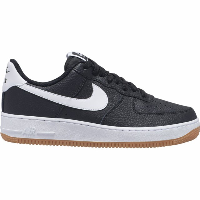 ナイキ メンズ エア フォース１ Nike Air Force 1 Low スニーカー Black/White/Wolf Grey/Gum Medium Brown