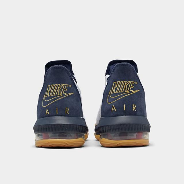 ナイキ メンズ レブロン１６ロー Nike Lebron 16 Low "Olympic" バッシュ White/llic Gold/Midnight Navy