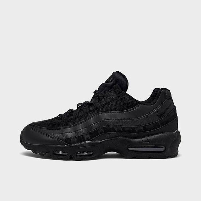 ナイキ メンズ スニーカー Nike Air Max 95 Essential - Black/Black/Dark Greyの通販はパーカー