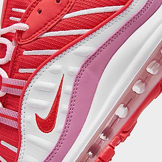 ナイキ レディース エアマックス９８ Nike Air Max 98 スニーカー Track Red/Magic Flamingo/White_2