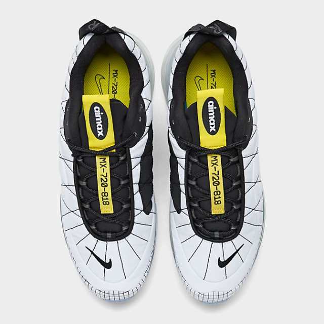 ナイキ メンズ ランニングシューズ Nike MX-720-818 スニーカー White/Black/Optical Yellow