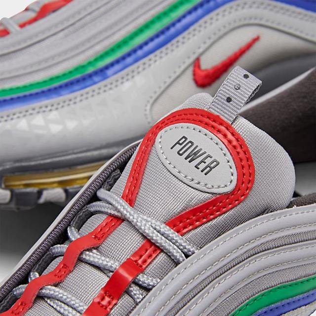 ナイキ メンズ エアマックス９７ NIKE AIR MAX 97 CASUAL SHOES スニーカー Atmosphere Grey/Habanero Red/Thunder Grey_2