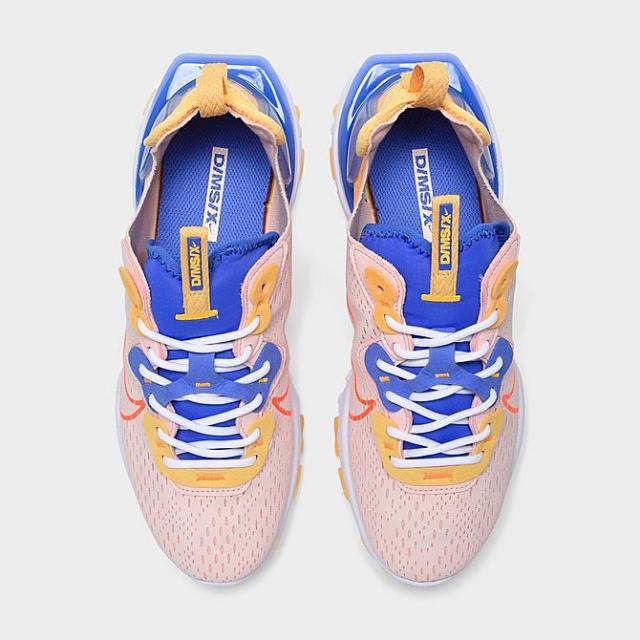 ナイキ レディース シューズ Nike React Vision ランニングシューズ Washed Coral/Hyper Crimson/Sapphire_4