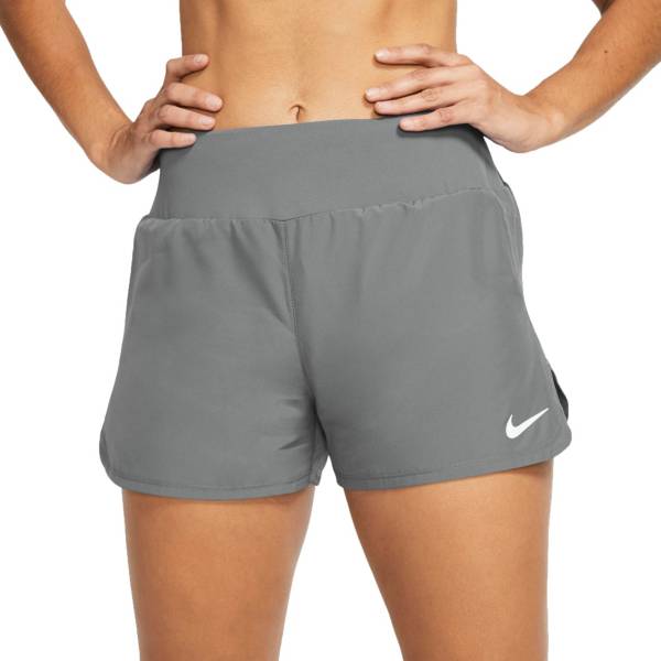 ナイキ レディース ショーツ Nike Women's Dri-FIT 3'' Running Shorts フィットネス ランニングウェア PARTICLE GREY