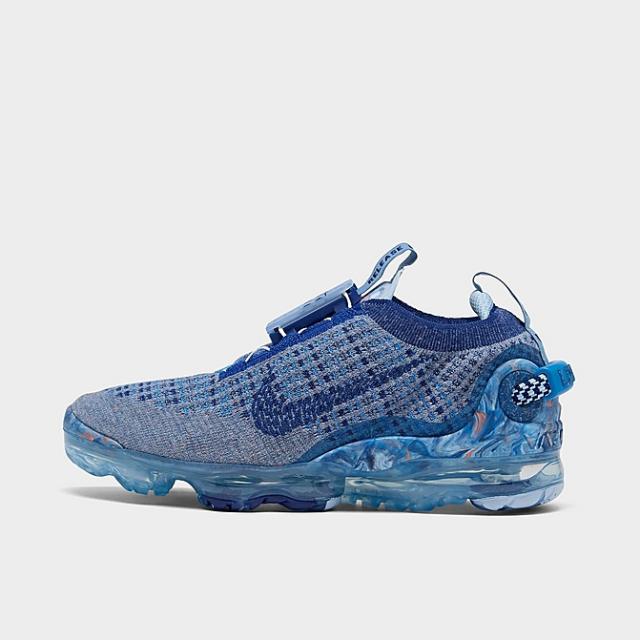 ナイキ キッズ/レディース Nike Air VaporMax 2020 Flyknit GS ランニングシューズ Stone Blue/Deep  Blue/Racer Blue