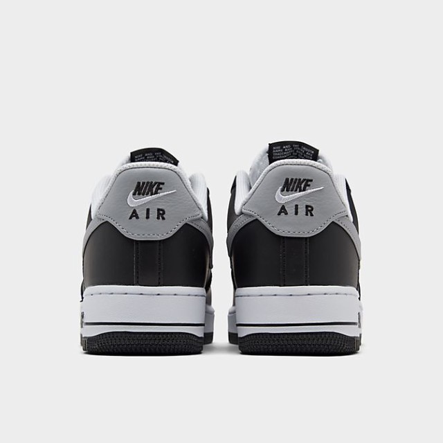 Air force 1 lv8 black/wolf clearance grey/white