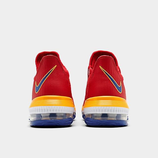 ナイキ メンズ レブロン１６ロー Nike Lebron 16 Low "SuperBron" バッシュ Crimson Red/Yellow/White