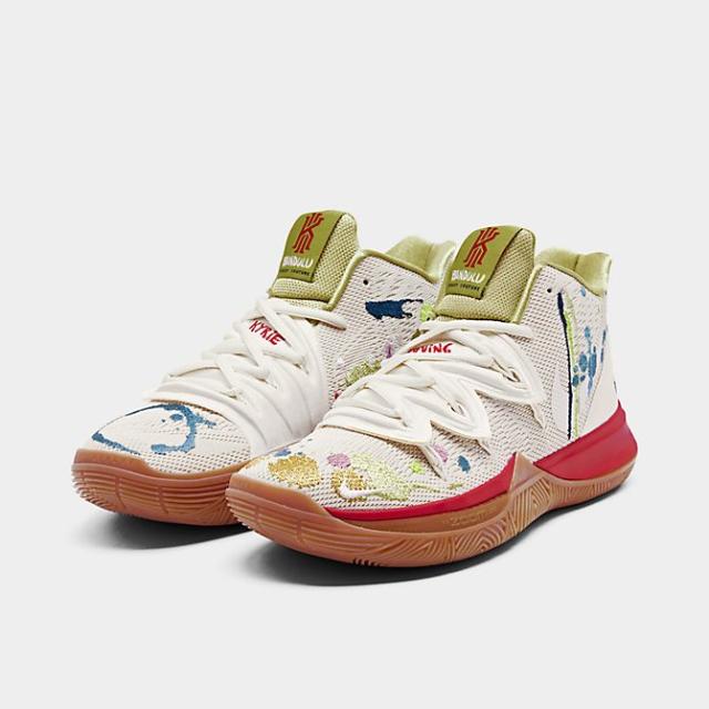 ナイキ メンズ カイリー５Nike Kyrie 5 "Bandulu" バッシュ Pale Ivory/Dark Orchid