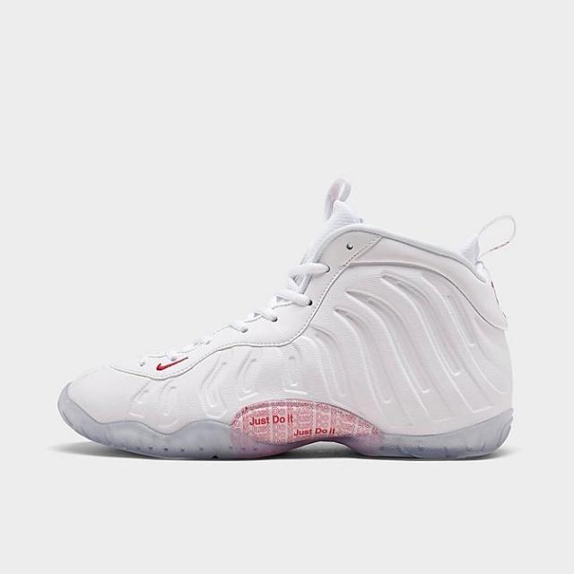 ナイキ キッズ/レディース リトルポジット Nike Little Posite One GS バッシュ ミニバス White/University Redの通販は