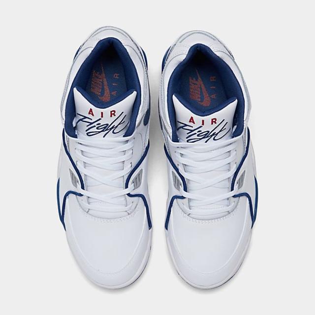 ナイキ メンズ フライト８９ Nike Air Flight 89 スニーカー White/Dark Royal Blue/Varsity Redの通販は
