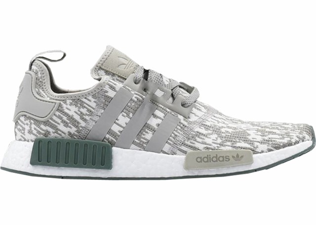 アディダス メンズ adidas Originals NMD R1 スニーカー ランニングシューズ Sesame/Trace Green/White