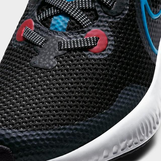 ナイキ キッズ/レディース Nike Renew Run GS ランニングシューズ Black/Laser Crimson/Dark Smoke/Laser Blue_2