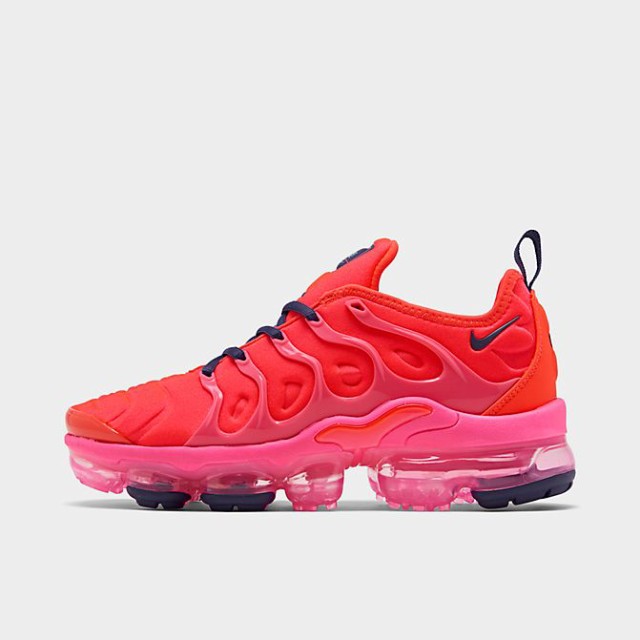 ナイキ レディース ヴェイパーマックス プラス Nike Air Vapormax Plus ランニングシューズ Bright Crimson/Pink Blast/Court Purple