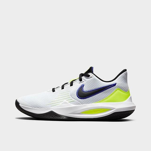 ナイキ メンズ バッシュ Nike Precision 5 - White/Black/Barely Volt/Volt/Indigo Burstの通販は 22,000円