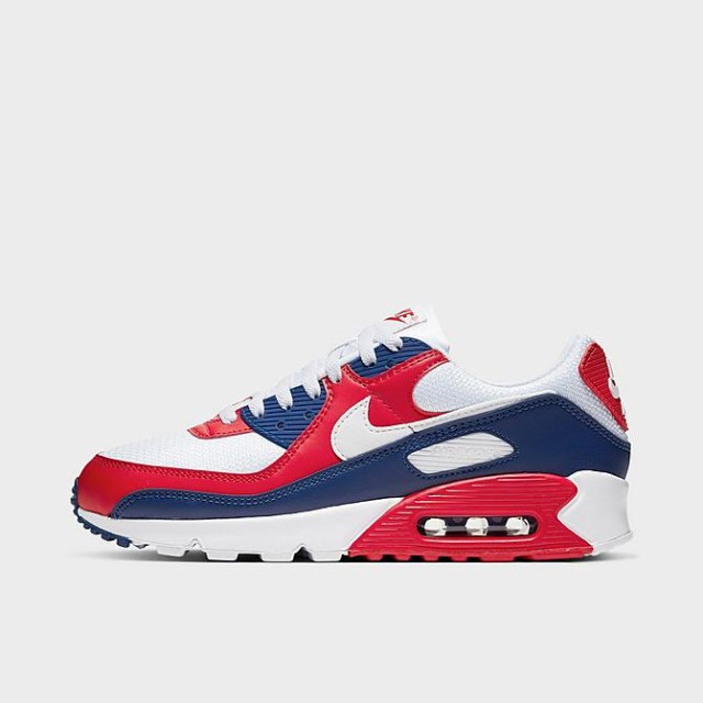 ナイキ メンズ エアマックス ９０ Nike Air Max 90 スニーカー White/Obsidian/University Red