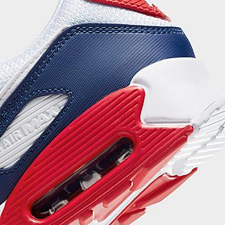 ナイキ メンズ エアマックス ９０ Nike Air Max 90 スニーカー White/Obsidian/University Red_2