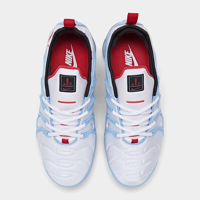 ナイキ メンズ ベイパーマックス プラス Nike Vapor Max Plus ランニングシューズ White/University Red/Psychic Blue_4
