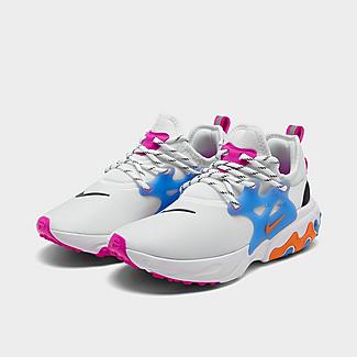 ナイキ メンズ ランニングシューズ Nike React Presto スニーカー White/Magma Orange/Black/Active Fuchsia_1