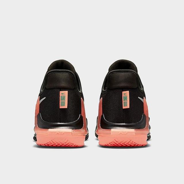 ナイキ メンズ バッシュ Nike Lebron Witness 6 - Black/Metallic Silver/Sequoia/Crimson Pulse_3