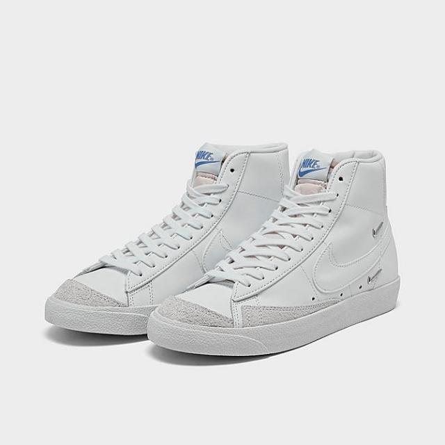 ナイキ レディース Nike Blazer Mid '77 SE スニーカー White/White/Hyper Royal_1