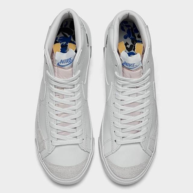 ナイキ レディース Nike Blazer Mid '77 SE スニーカー White/White/Hyper Royal_4