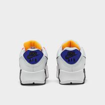 ナイキ ウィメンズ エアマックス９０ Nike Air Max 90 SE スニーカー White/Laser Orange/Concord_3