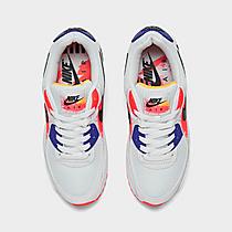 ナイキ ウィメンズ エアマックス９０ Nike Air Max 90 SE スニーカー White/Laser Orange/Concord_4
