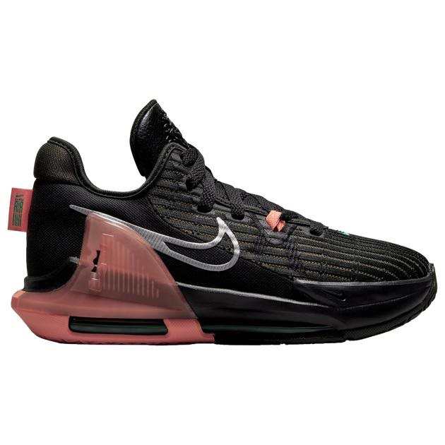 ナイキ キッズ バッシュ Nike LeBron Witness VI GS - Black/Metallic